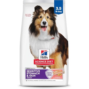 Hill’s Science Diet Adult Sensitive Stomach & Skin Dry Dog Food, Chicken, 30 lb. Bag | #1 Veterinarian Recommended, Adult Formula, Chicken Recipe, 30 lb. Bag(Salmon)