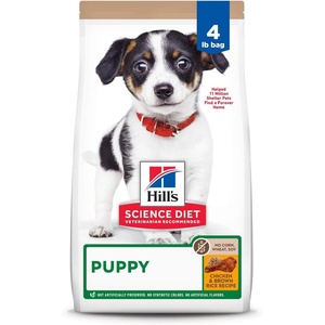 Hill’s Science Diet Puppy, Puppy Premium Nutrition, Dry Dog Food, No Corn, Wheat, Soy Chicken & Brown Rice, 12.5 lb Bag(No Corn  Wheat  Soy Chicken & Brown Rice)