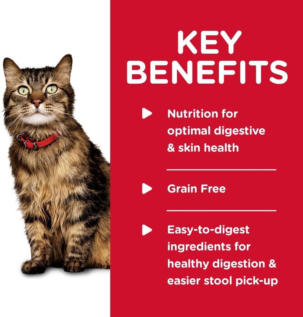 image:imageHills Science Diet Sensitive Stomach amp Skin Wet Cat Food Variety Pack 1 Veterinarian Recommended Adult Formula Chicken Tuna amp Salmon 29 oz Cans 24PackTuna Vegetables Minced