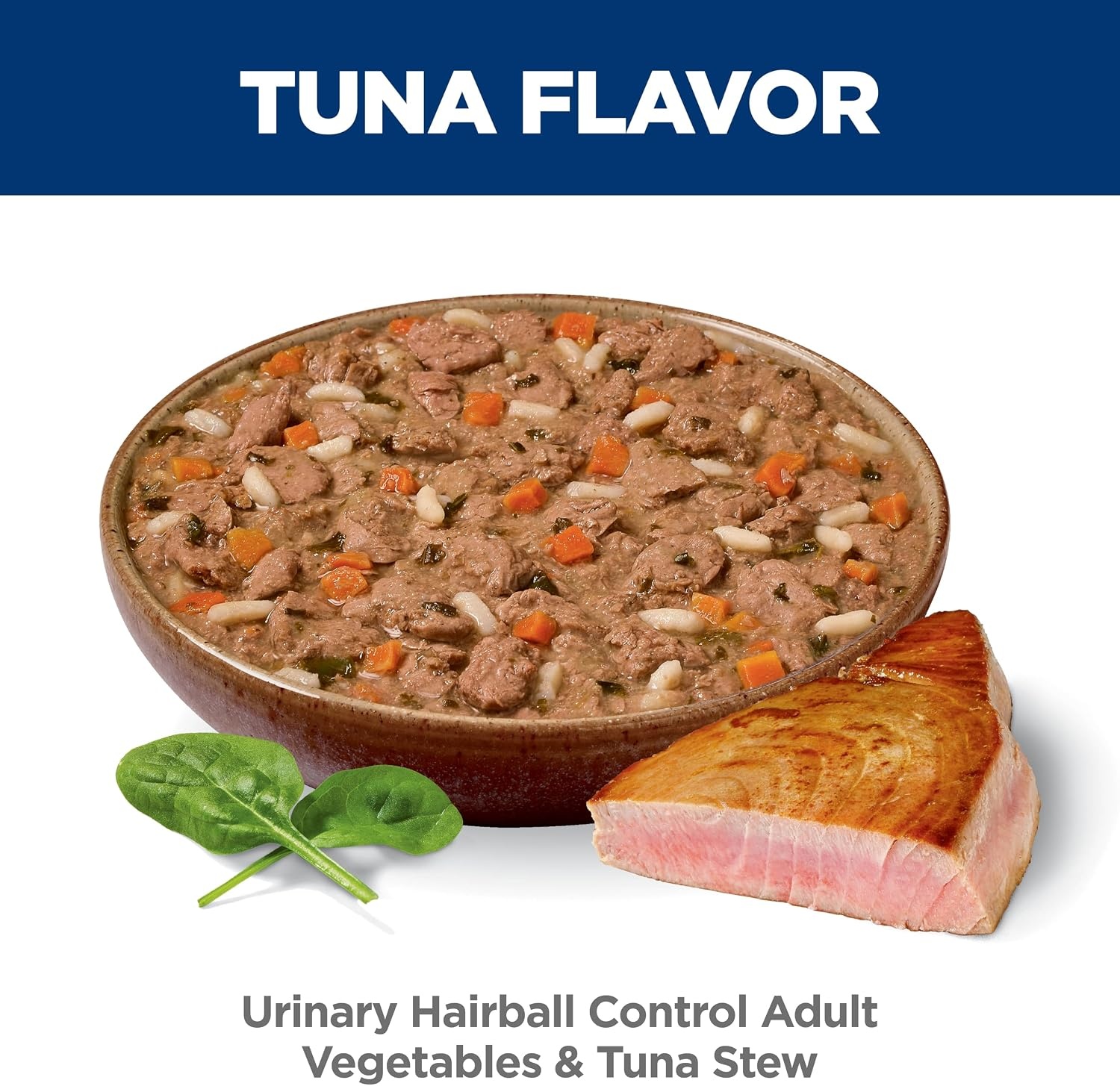 image:imageHills Science Diet Urinary amp Hairball Control Wet Cat Food Variety Pack 1 Veterinarian Recommended Adult Formula Chicken Tuna amp Salmon 29 oz Cans 24PackTuna Vegetables Stew