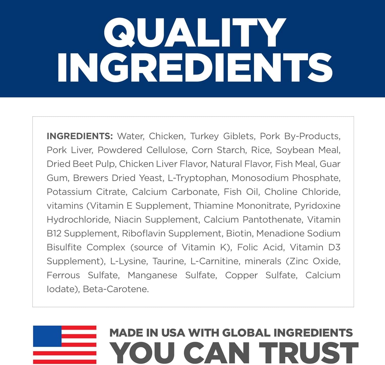 image:imageHills Science Diet Urinary amp Hairball Control Wet Cat Food Variety Pack 1 Veterinarian Recommended Adult Formula Chicken Tuna amp Salmon 29 oz Cans 24PackChicken Minced